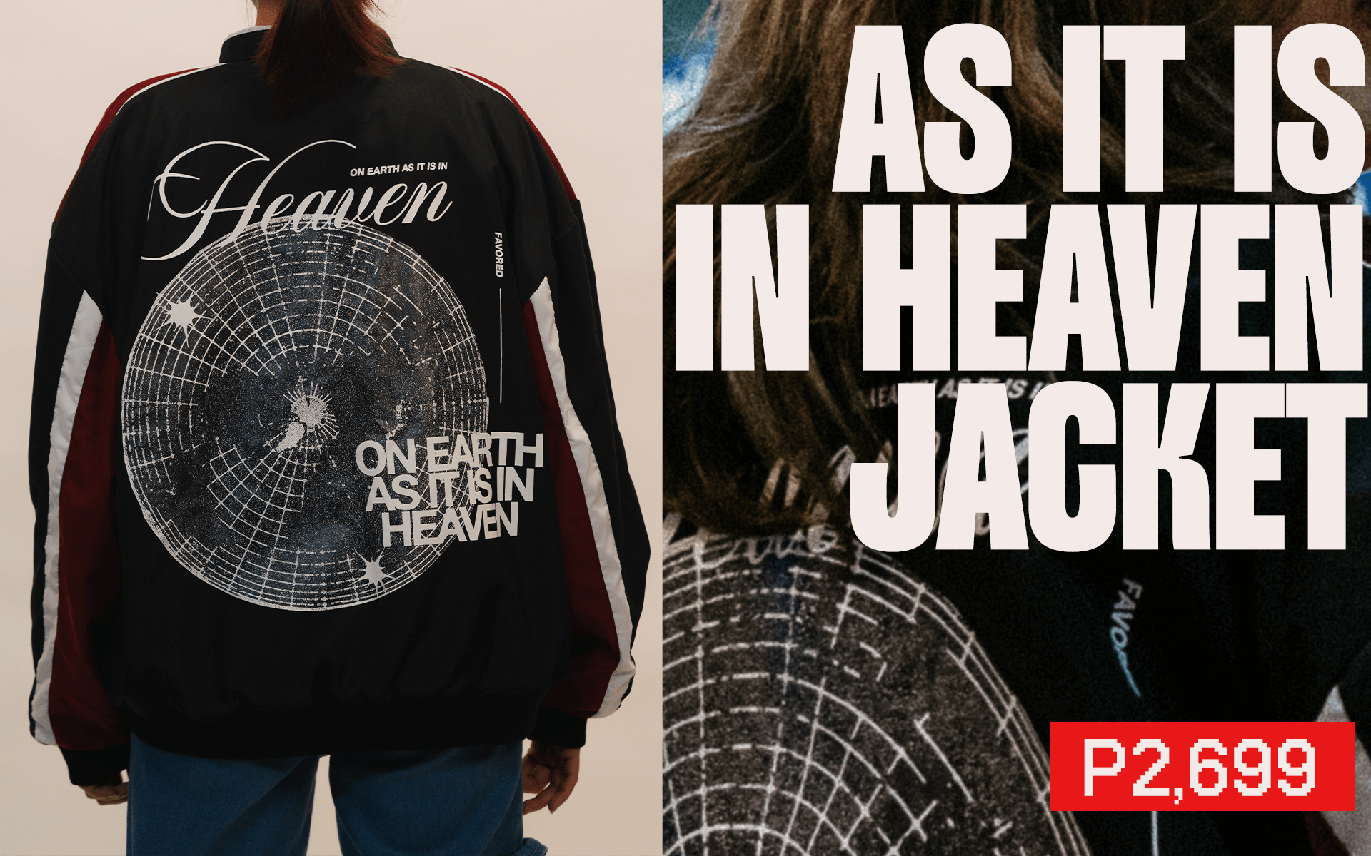 FVR MERCH AS IT IS IN HEAVEN JACKET