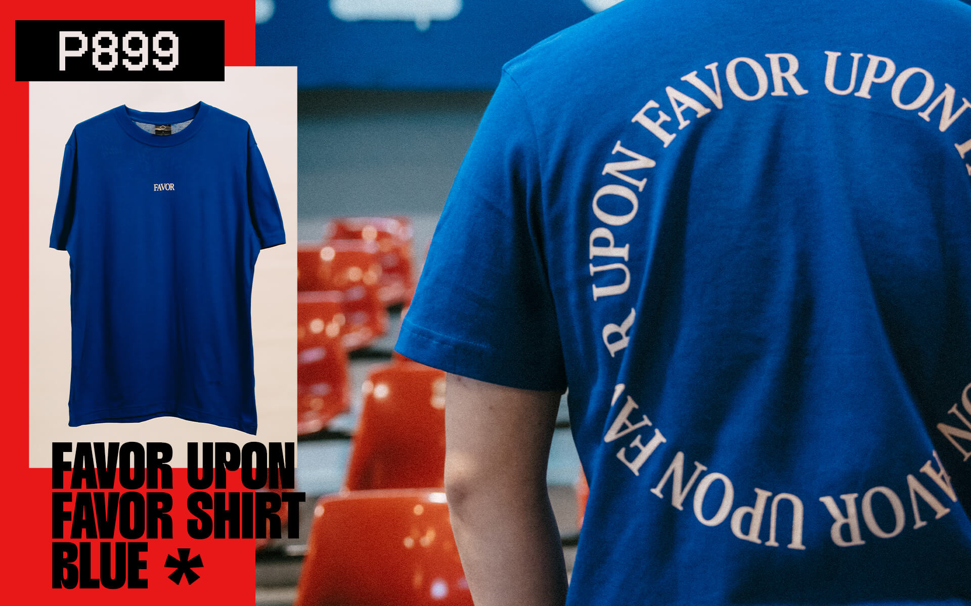 FVR MERCH FVRD UPON FVR SHIRT BLUE